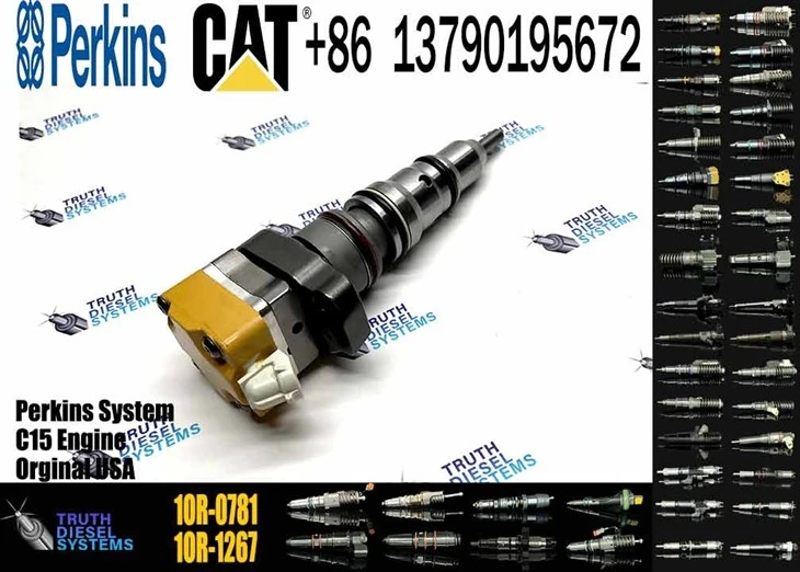 Caterpillar Injector 3126 Fuel Injector E322c Engine 3126B 10R-0782 128-6601 178-0198 10R0782 For Construction Machinery Parts Original New Injector best